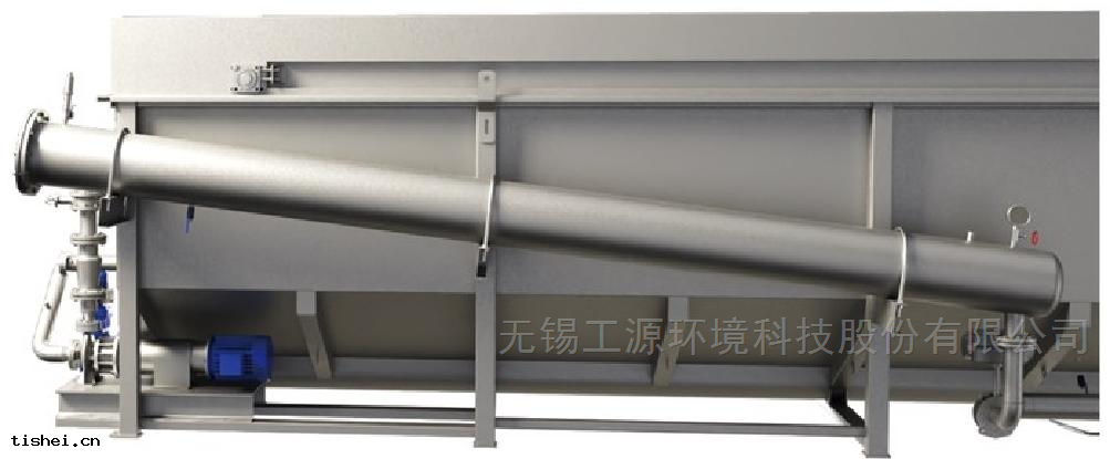 50m³/h超(chāo)效氣浮機(jī)食品(pǐn)加工廢水處理設備